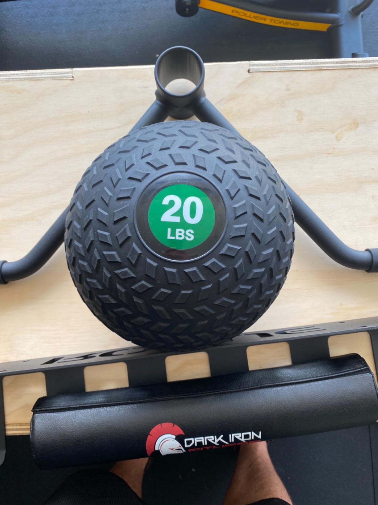 Fitvids Slam Medicine Wall Balls Workout Exercise Fitness Weighted Balls for Cross Training, Strength and Conditioning Exercises, Cardio and Core Workouts customer photo 2