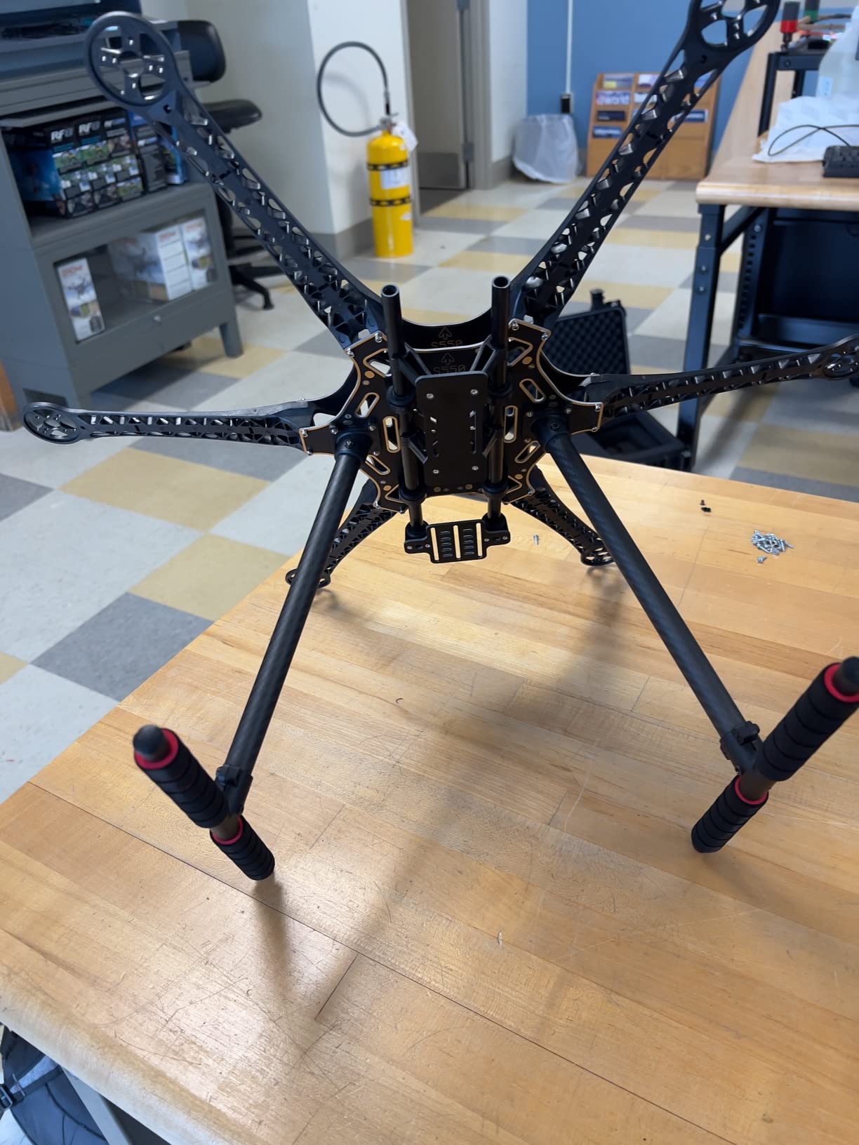 S550 Hexacopter Frame Kit 6-Axis Drone Flame | With Carbon Fiber Landing Gear customer photo 2