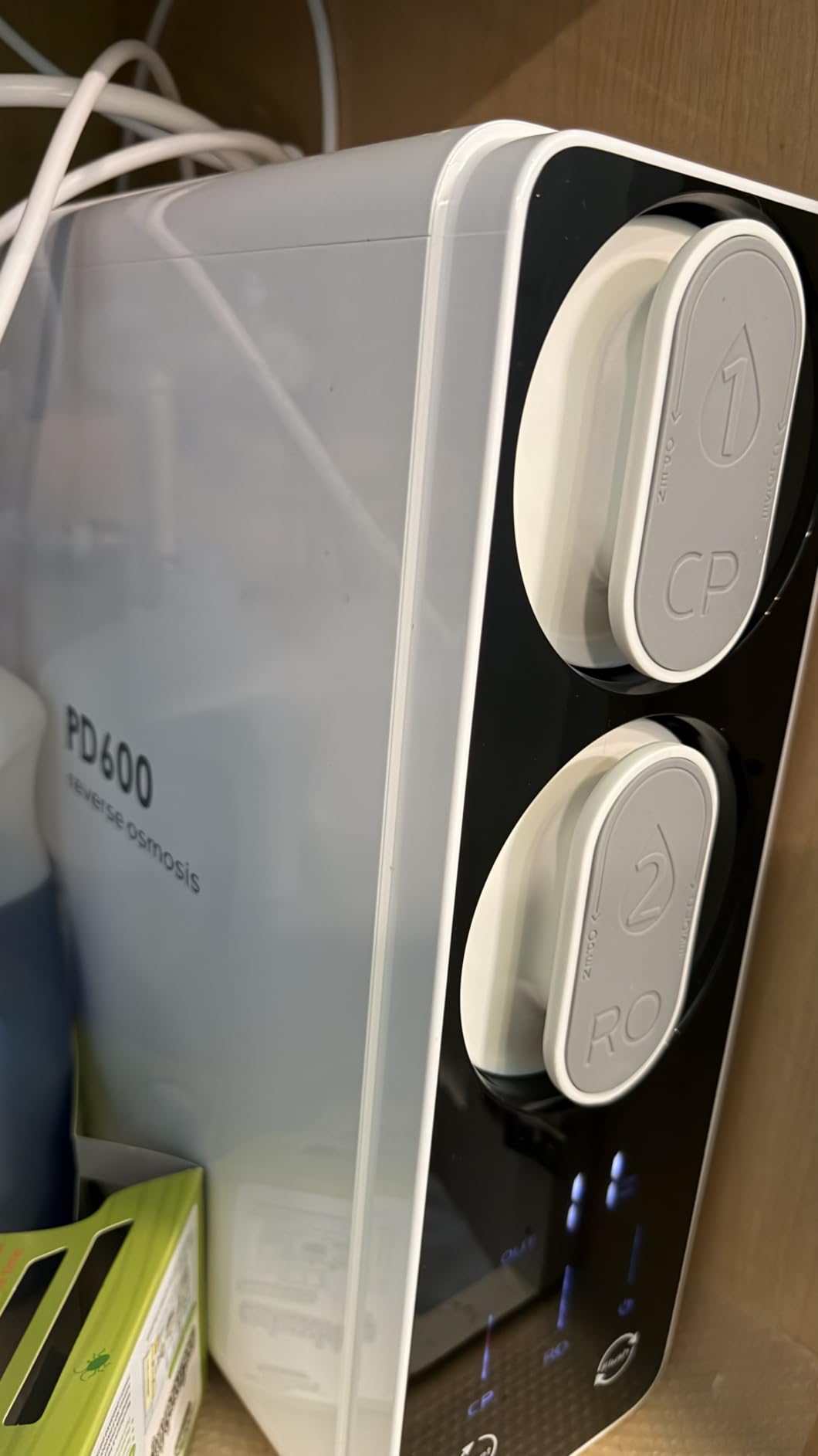Frizzlife Reverse Osmosis Water Filter - Alkaline Mineral pH+, NSF/ANSI 58&53&42&372 Standard, 600GPD Tankless RO Reverse Osmosis System, Under Sink, 2:1 Pure to Drain, Reduce FPAS/PFOA, PD600-TAM3 customer photo 1