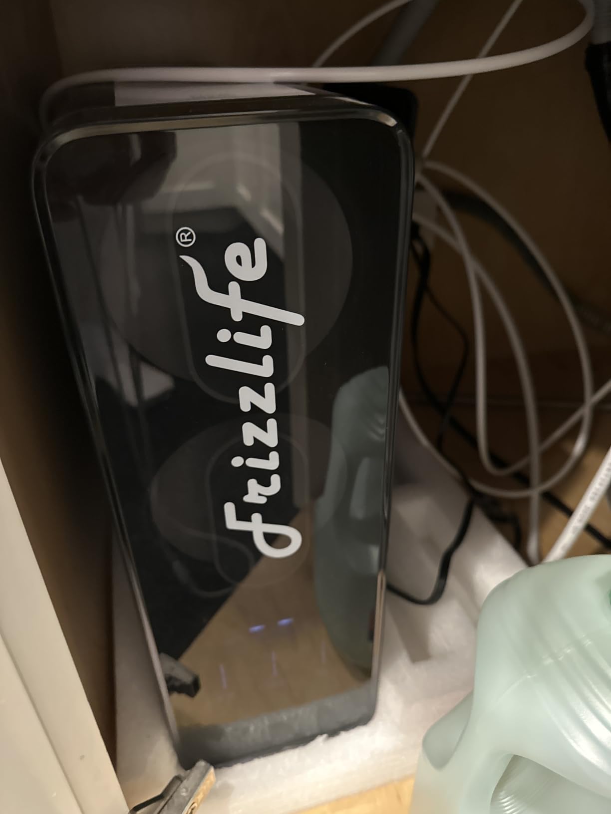 Frizzlife Reverse Osmosis Water Filter - Alkaline Mineral pH+, NSF/ANSI 58&53&42&372 Standard, 600GPD Tankless RO Reverse Osmosis System, Under Sink, 2:1 Pure to Drain, Reduce FPAS/PFOA, PD600-TAM3 customer photo 2
