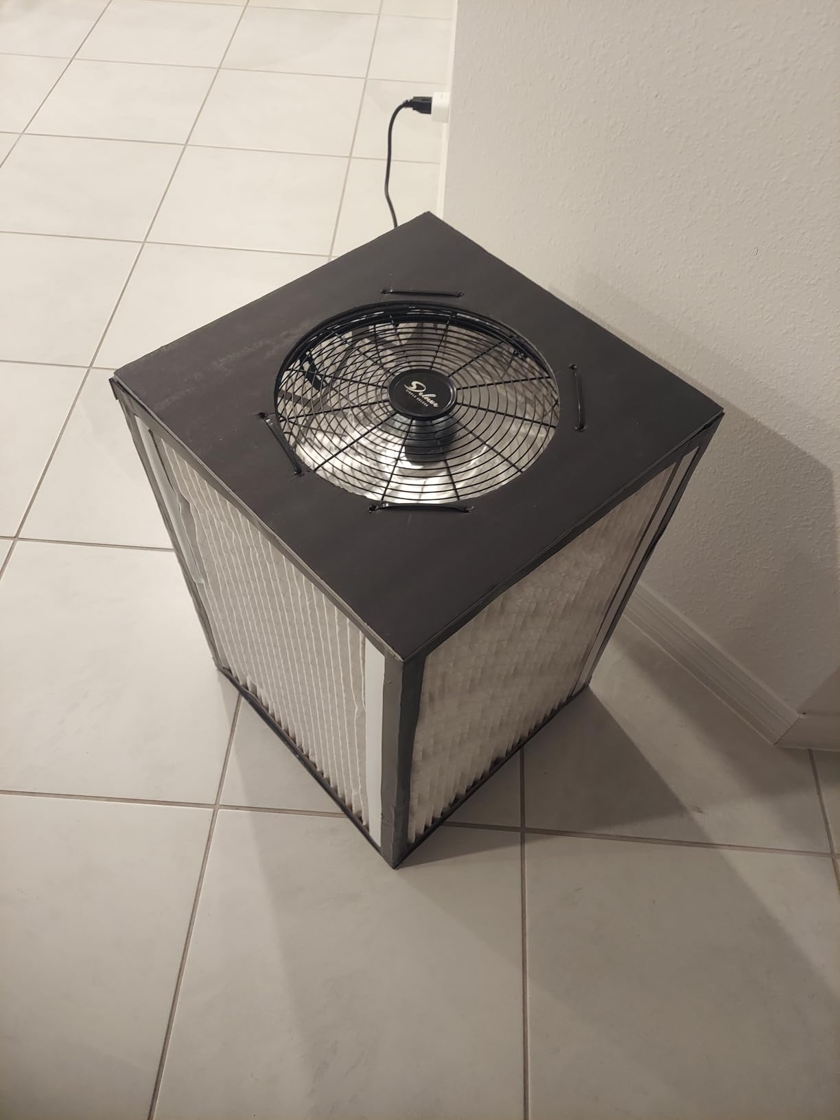 Simple Deluxe 18 Inch 3-Speed High Velocity Heavy Duty Metal Industrial Floor Fans, Black customer photo 2