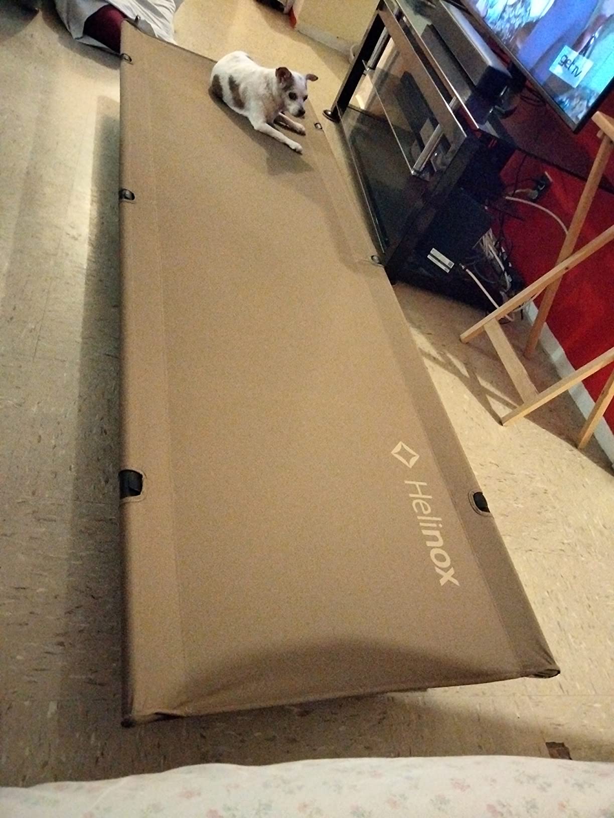 Cot One Lightweight, Compact, Collapsible, Portable Camping Cot, Regular, Coyote Tan customer photo 2