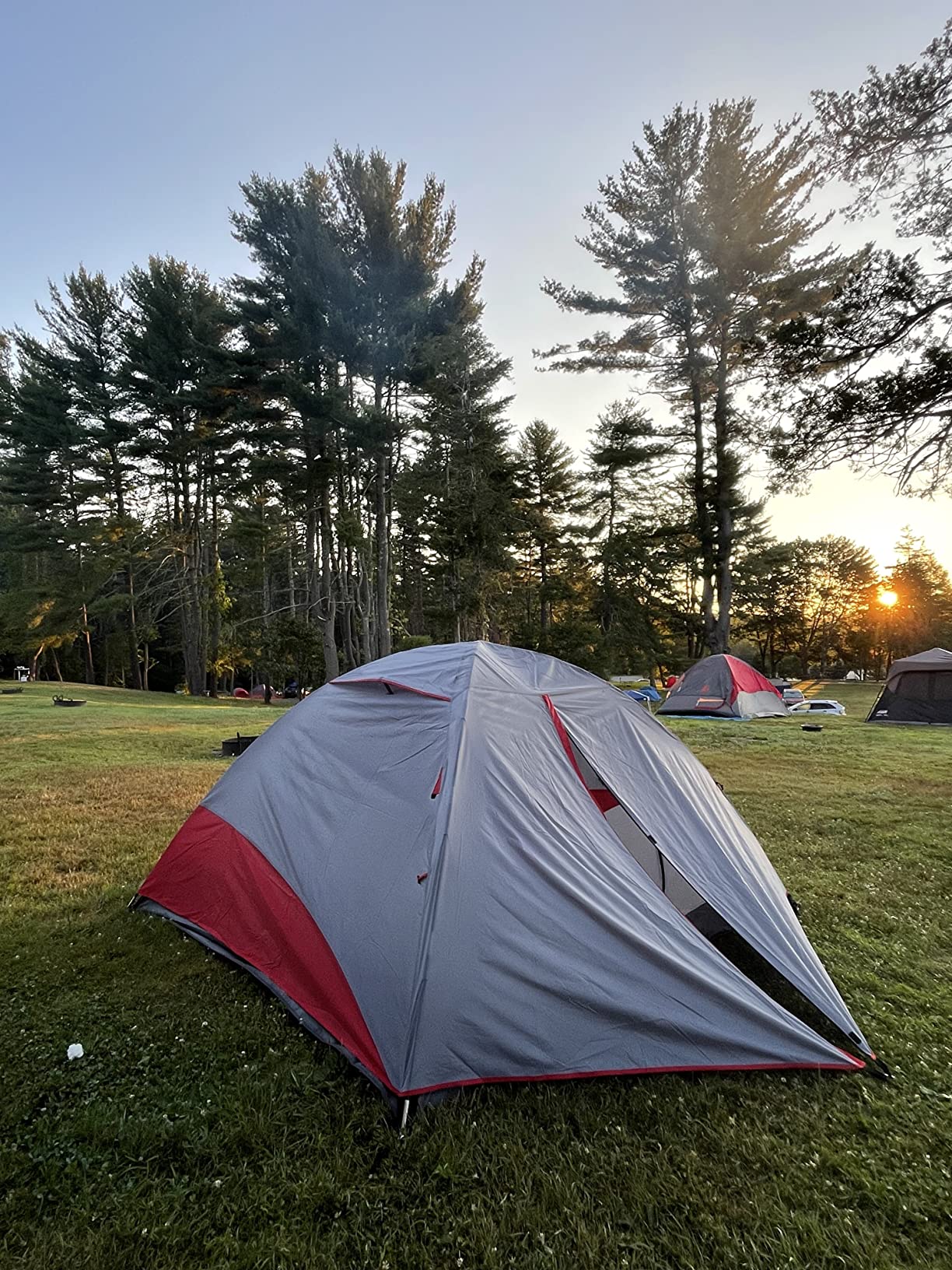 ALPS Mountaineering Taurus 4-Person Tent - Gray/Red customer photo 2