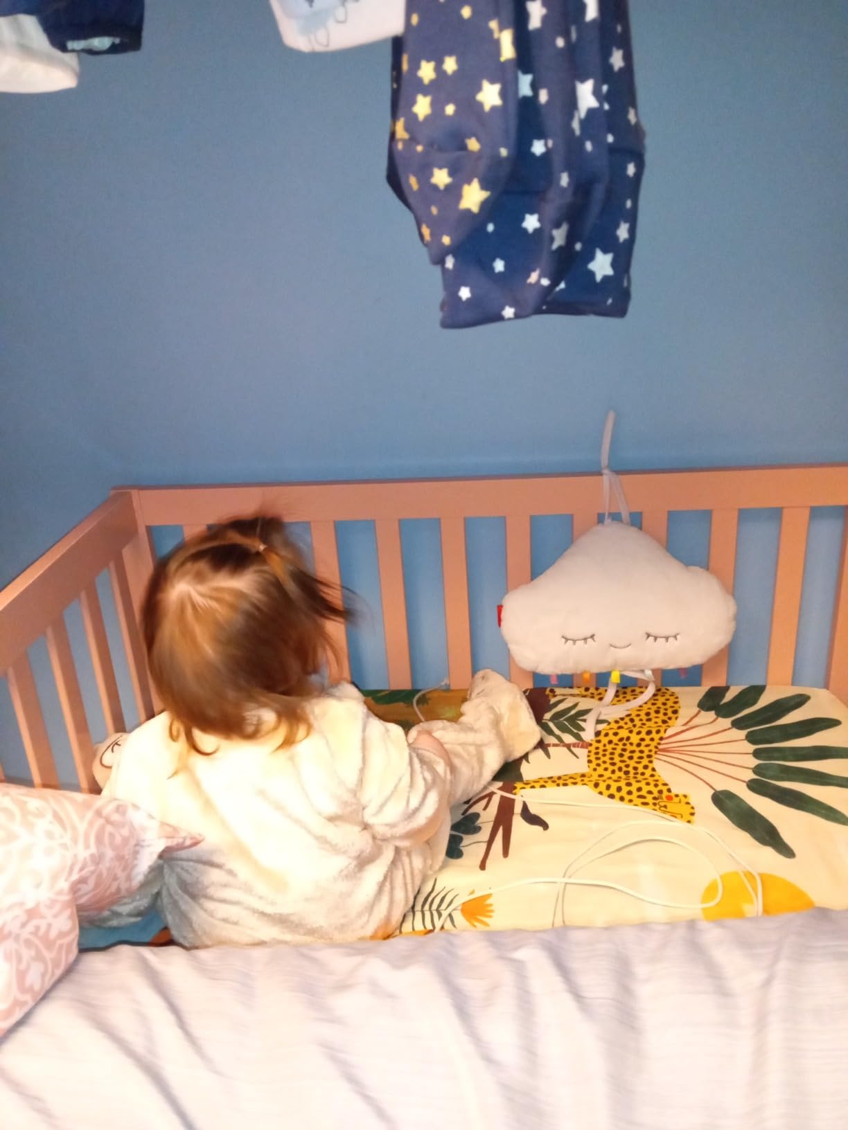 Dream On Me Edgewood 4-in-1 Convertible Mini Baby Crib in Cool Grey customer photo 1