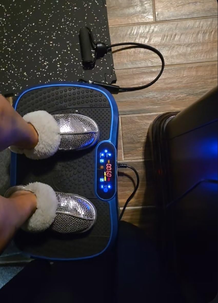 Lifepro Rumblex Plus/Pro 4D Vibration Plate Exercise Machine with 60 Speeds | 3 Motors, 7 Training Modes, Bluetooth Speaker, Wristband Remote customer photo 2