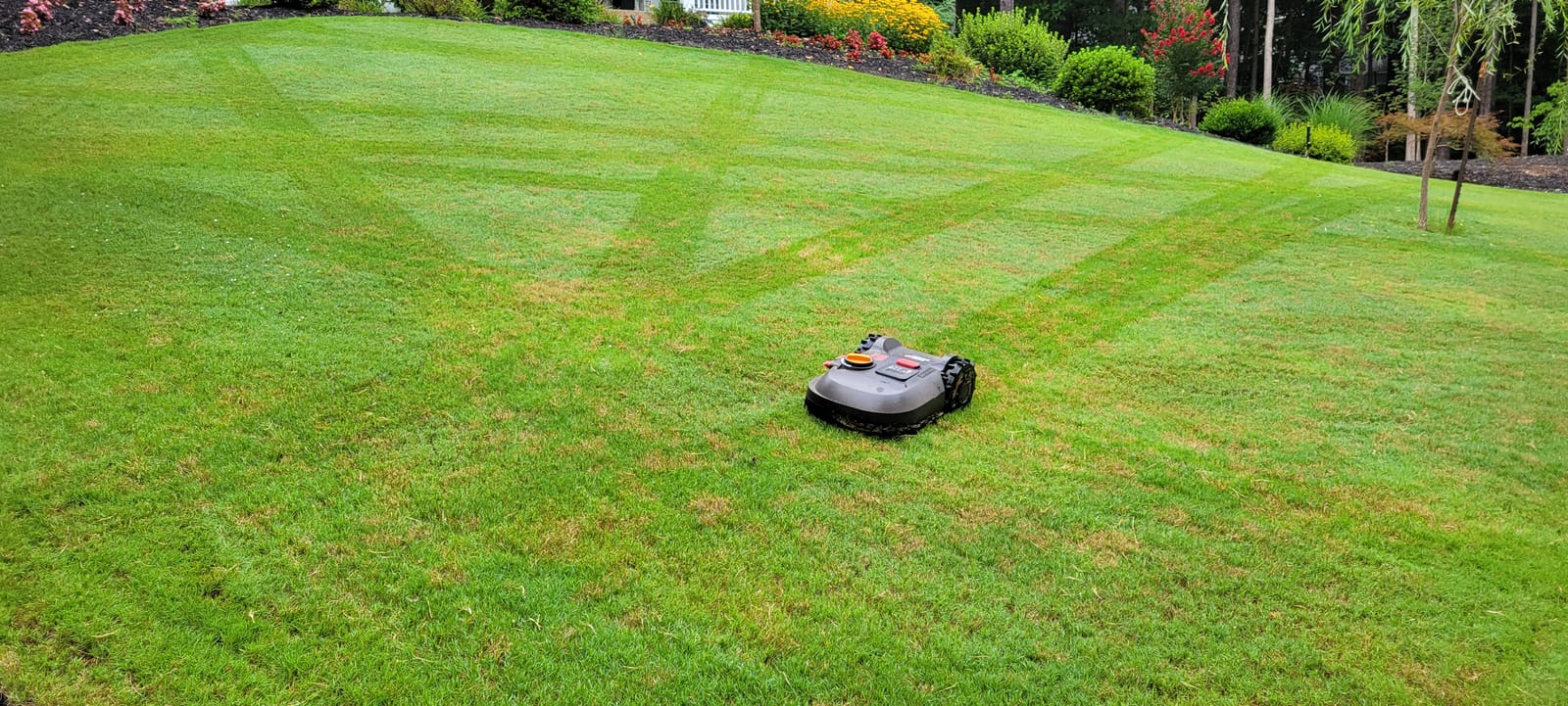 WORX Landroid M 20V Robotic Lawn Mower w/GPS 1/4 Acre / 10,890 Sq.Ft Power Share- WR143 (Battery & Charger Included) customer photo 1