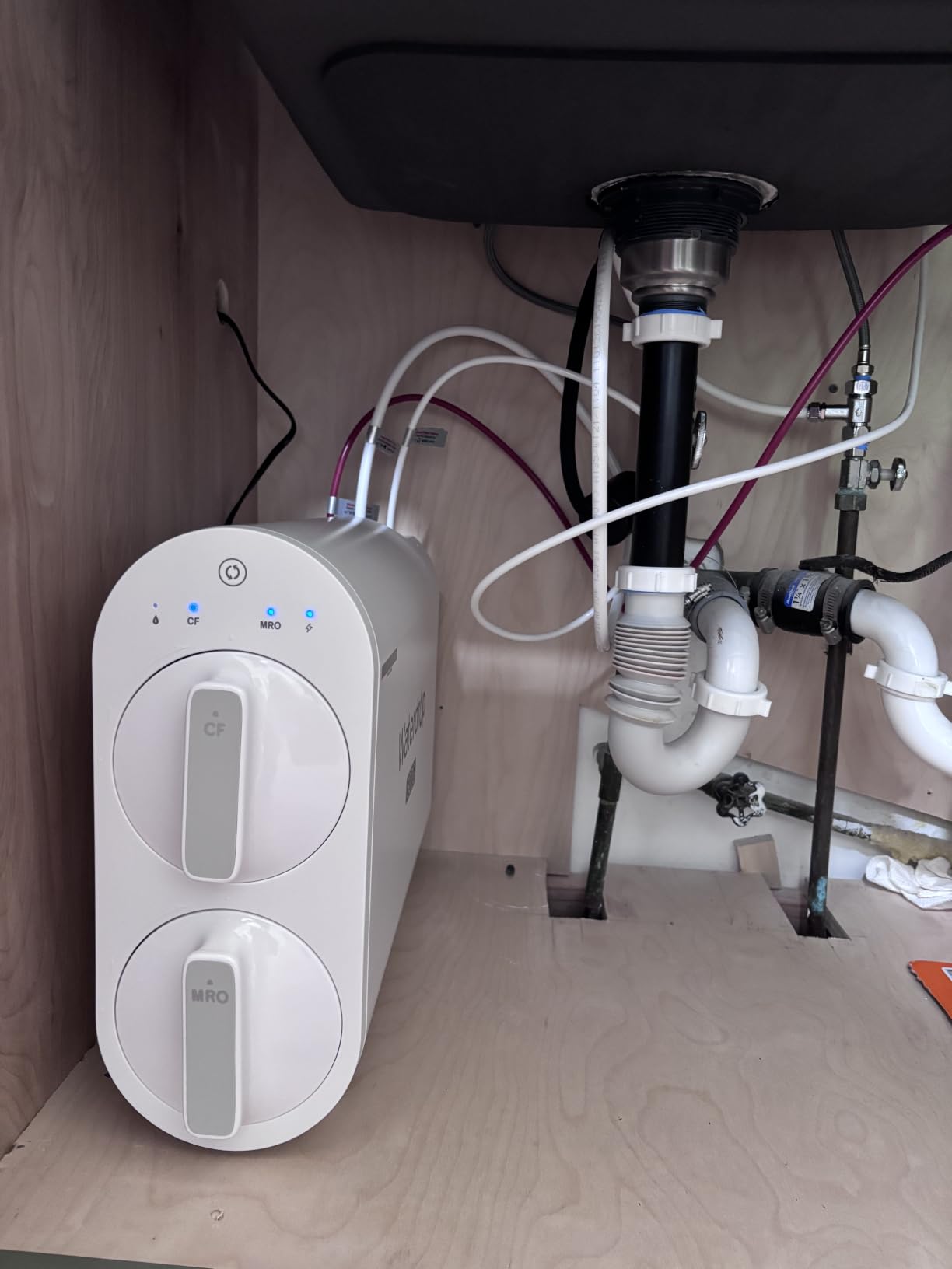 Waterdrop G2P600 Under-Sink RO System, 600 GPD Tankless RO Water Filtration, 7 Stage RO Water Filtration, NSF/ANSI 372 Certified, 2:1 Pure to Drain, TDS Reduction, Under-Sink Reverse Osmosis System customer photo 2
