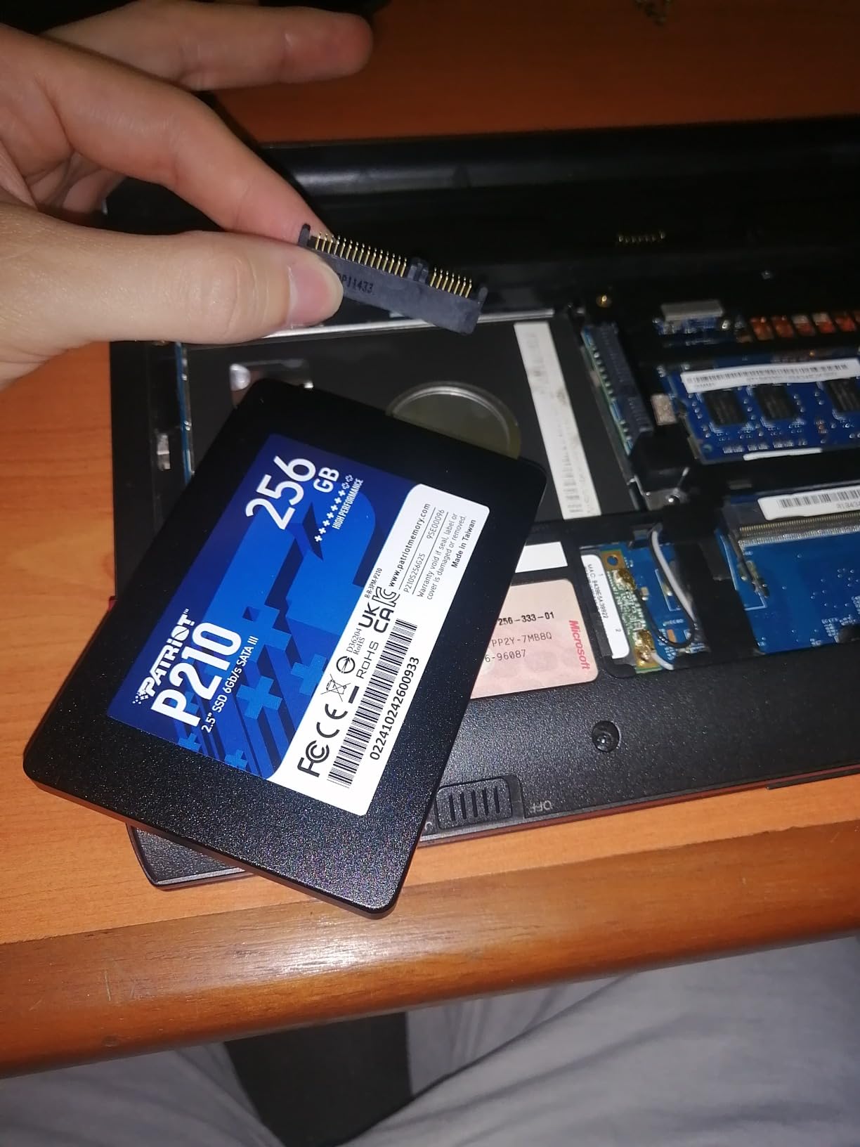 Patriot P210 256GB SATA 3 2.5 Inch SSD | Form factor: 2.5 Inch; Interface: SATA 3 customer photo 1
