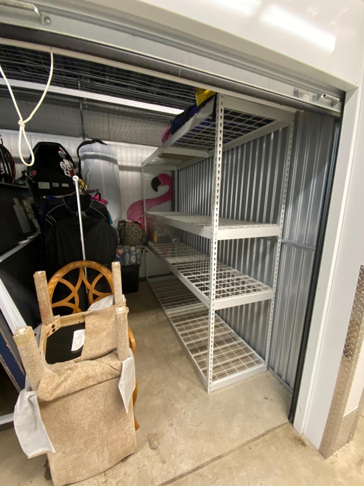 SafeRacks Steel Garage Shelving Rack, 500lb/Shelf, Hammertone (24x92x84) customer photo 2