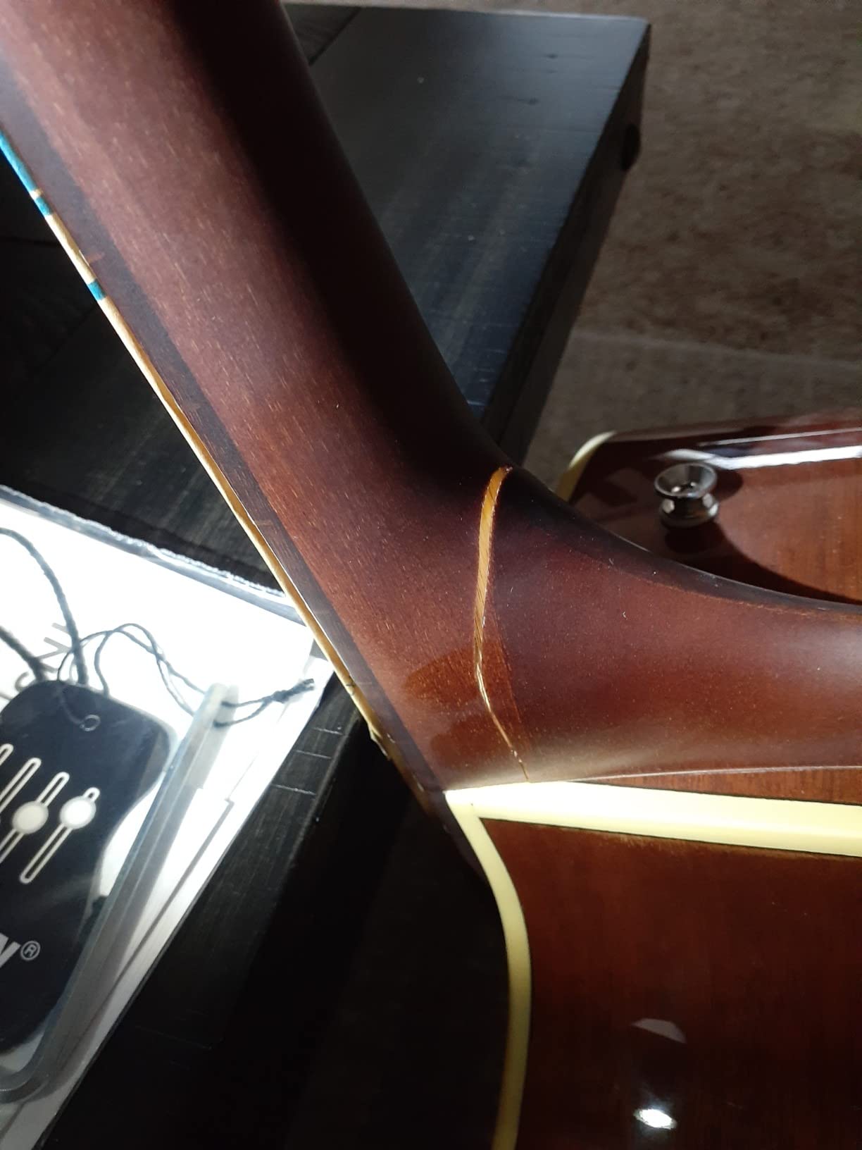 Fender Newporter Player Acoustic Guitar, Sunburst, Walnut Fingerboard customer photo 2