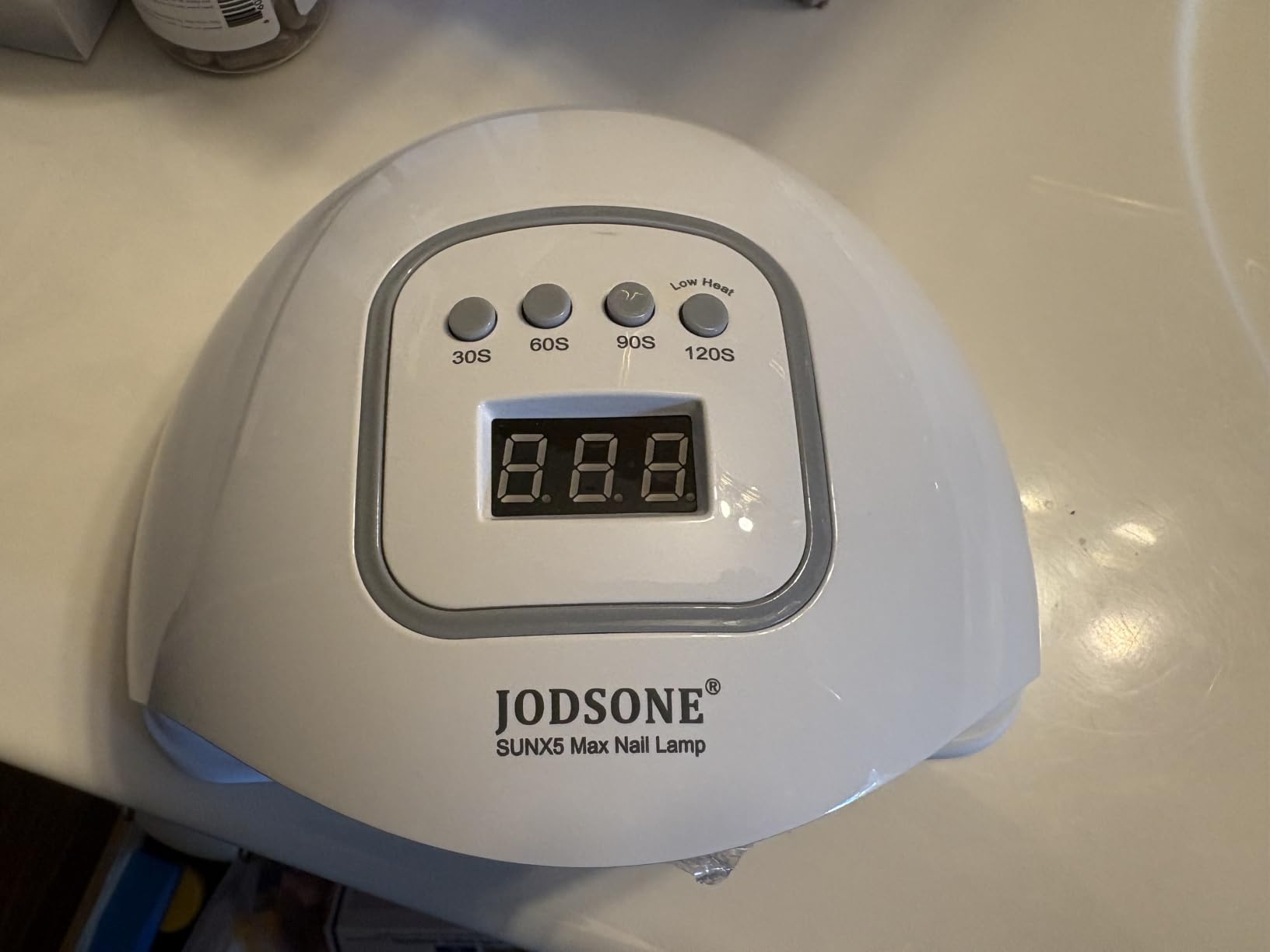 JODSONE UV LED Nail Lamp, Nail Dryer for Gel Polish customer photo 1