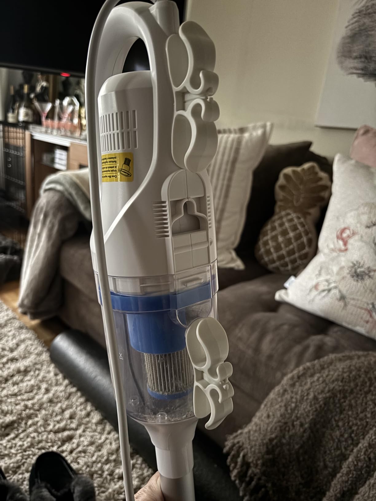 Vacmaster Corded Stick Vacuum Cleaner 2 in 1, Ultra-Lightweight | 14Kpa Power Suction, Handheld Vacuum Cleaner, Washable HEPA Filter, for Home, Car, Pet Hair, Carpet, Hard Floor - VSJ01 customer photo 2