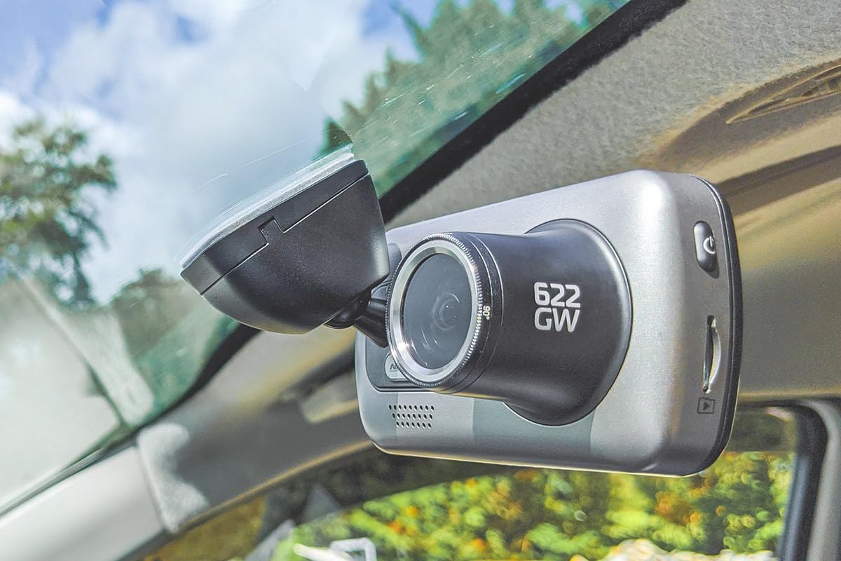 Nextbase 622GW Dash Cam Full 4K/30fps UHD Recording in Car DVR Camera- 140 Degree Front- Wi-Fi, GPS, Bluetooth- Super Slow Motion @ 120fps- Image Stabilisation- what3words- Night Vision- Alexa Built-in customer photo 2