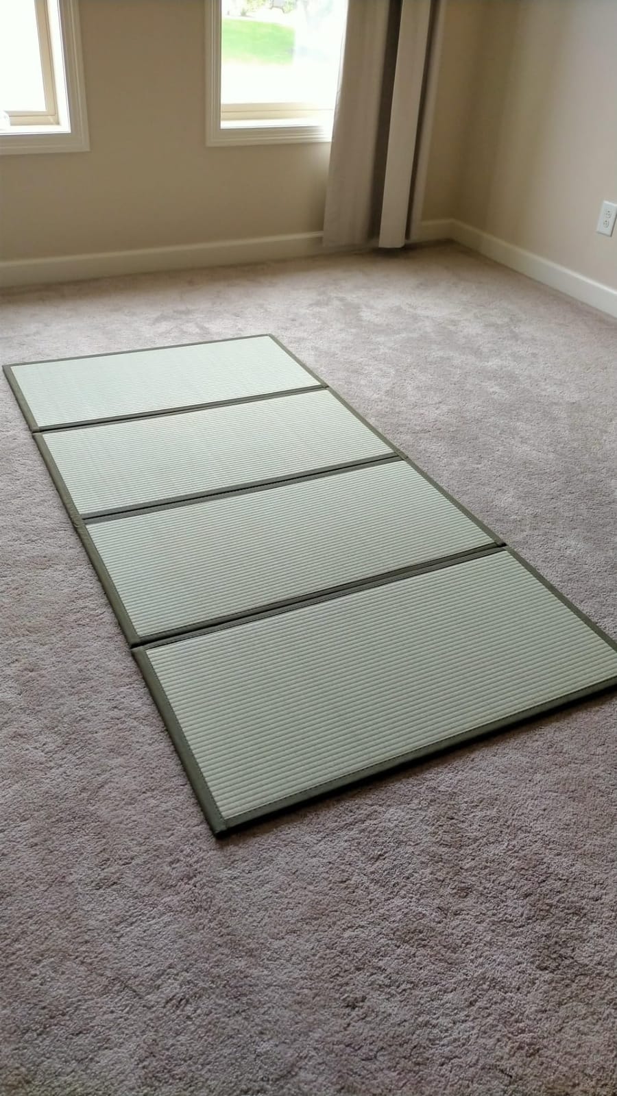 MIINA Japanese Traditional Tatami Mattress, Igusa (Rush Grass) Tatami Mat, Floor Mattress, Japanese Floor Mattress, Japanese Futon, 61