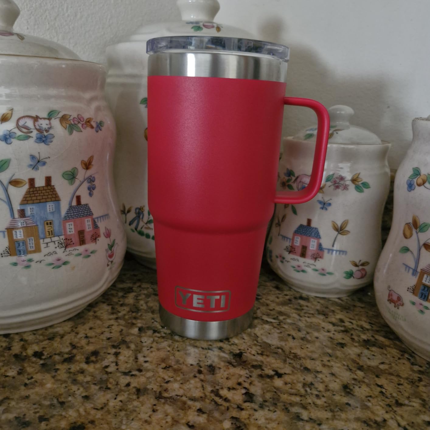 YETI Rambler 20 oz Travel Mug, Stainless Steel, Vacuum Insulated with Stronghold Lid customer photo 1