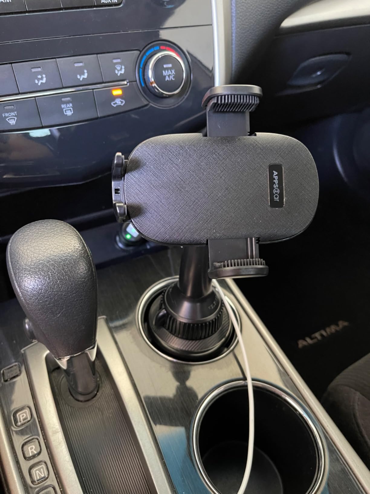 APPS2Car Universal Car Cup Phone Holder | Quick Extension Long Arm | 360 Degree Swivel | Adjustable for iPhone, Samsung, Google, and All Smartphones | Stable & No Shake Design customer photo 1
