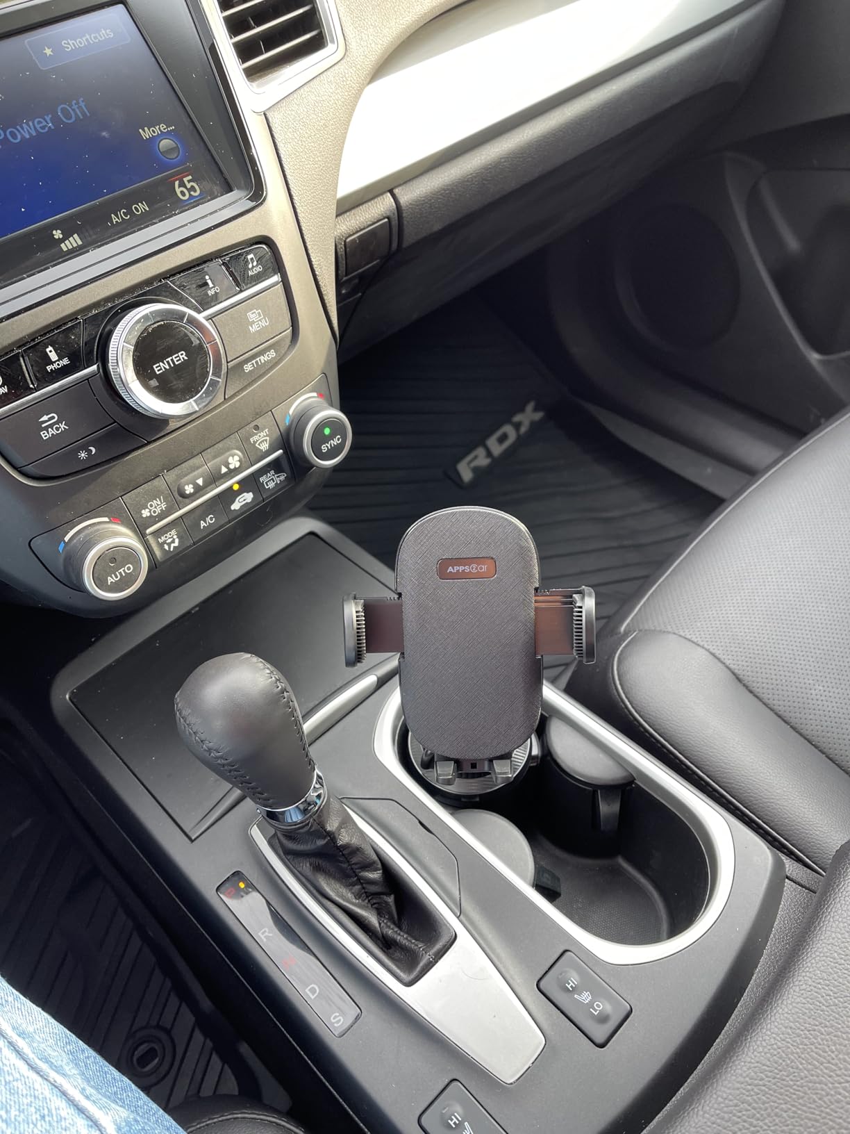 APPS2Car Universal Car Cup Phone Holder | Quick Extension Long Arm | 360 Degree Swivel | Adjustable for iPhone, Samsung, Google, and All Smartphones | Stable & No Shake Design customer photo 2