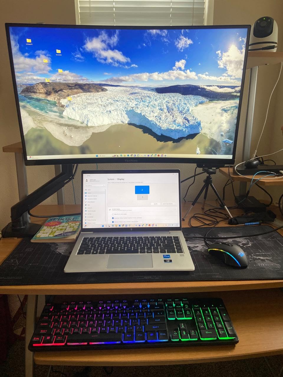 ViewSonic VX2718-2KPC-MHD 27 Inch 1440p Curved Gaming Monitor, 180Hz and 1ms for Smooth Gameplay, FreeSync Premium and Eye Care Technology for Comfortable Viewing, HDMI, and DisplayPort Inputs customer photo 1