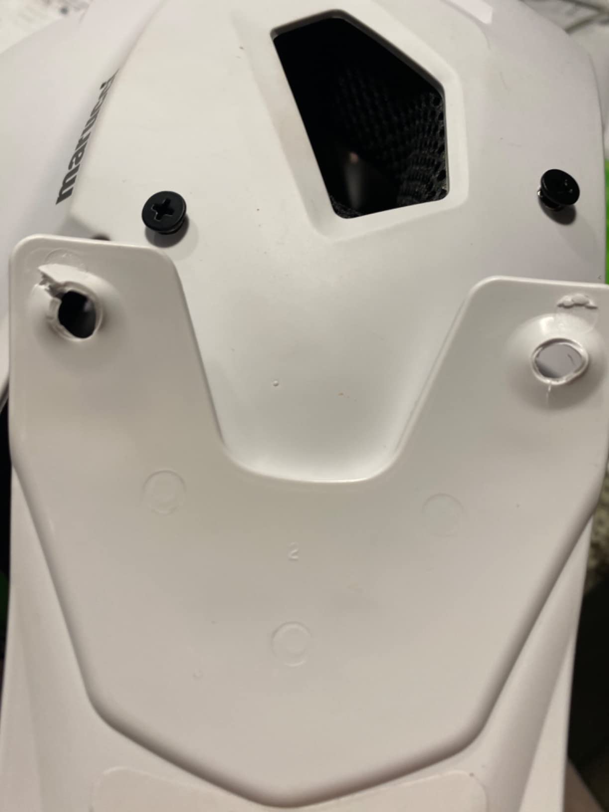 Marucci DuraVent Batting Helmet, NOCSAE Verified Baseball Helmet with Reversible Jaw Guard & Ventilation, Youth and Senior Sizes customer photo 1