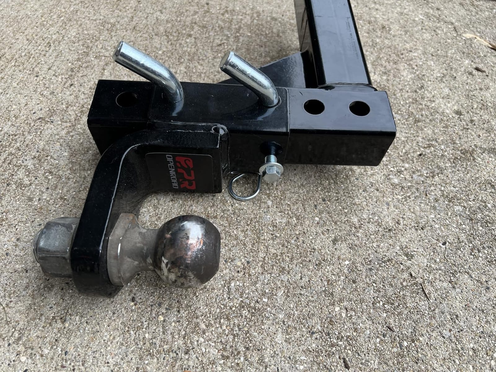 OPENROAD Adjustable Trailer Hitch Ball Mount for 2-Inch Receiver | 9-1/2