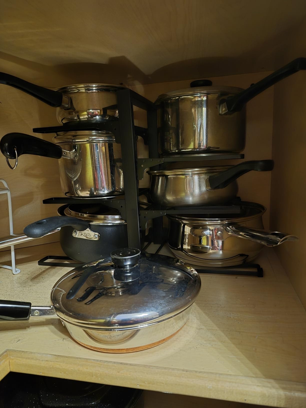 ORDORA Pots and Pans Organizer Under Cabinet 16.6