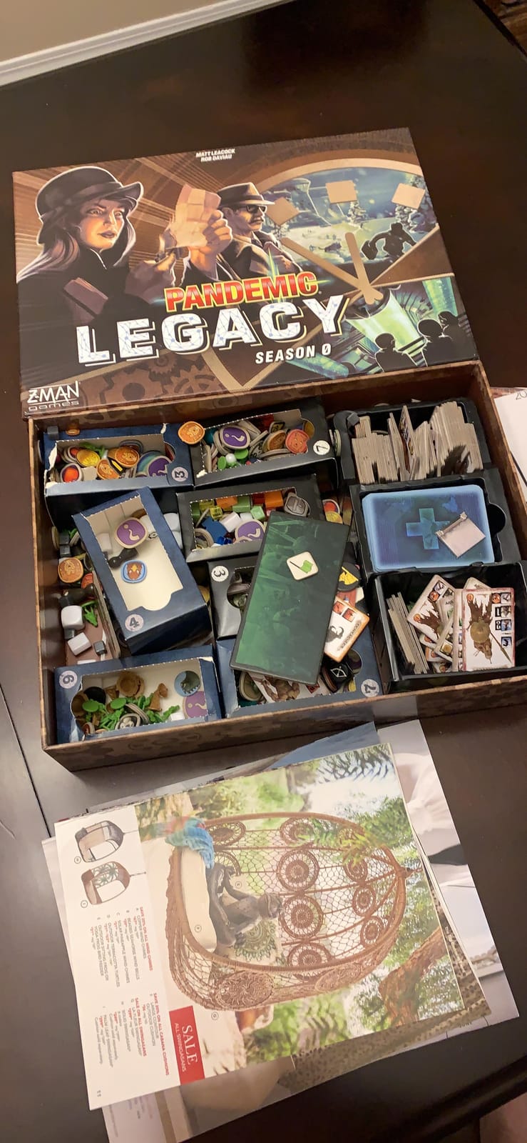 Pandemic Legacy Season 0 Board Game - Uncover Cold War Secrets and Save Humanity! Cooperative Strategy Game for Family Game Night, Ages 14+, 2-4 Players, 60 Minute Playtime, Made by Z-Man Games customer photo 1