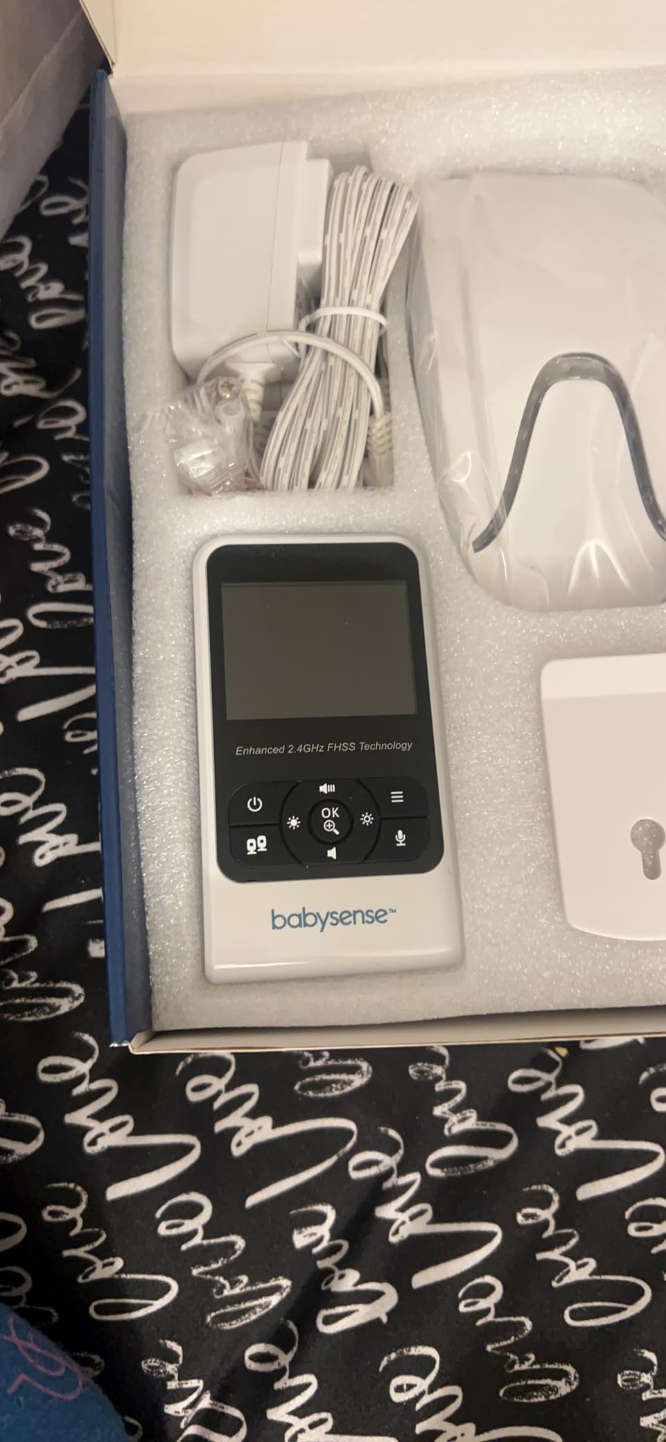 Babysense Video & Breathing Movement Monitor - FSA Video Baby Monitor with Breathing Motion Detection & Alerts Bundle Pack - Video Monitor V24R with Babysense 7 Under-The-Mattress Sleep Monitor customer photo 2