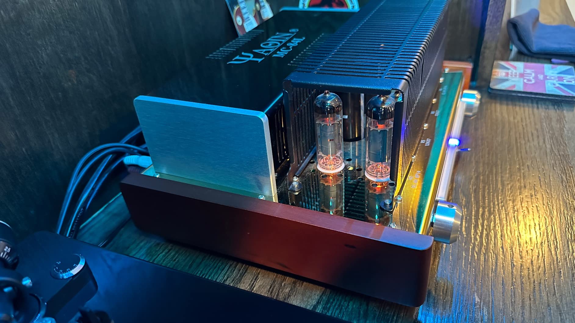 Yaqin MC-84L Stereo Vacuum Tube Push-Pull Integrated Amplifier, Output Power 12Wx2, Tubes 6P14x4pcs 12AX7Bx2pcs, AC 115V or AC 230V customer photo 1