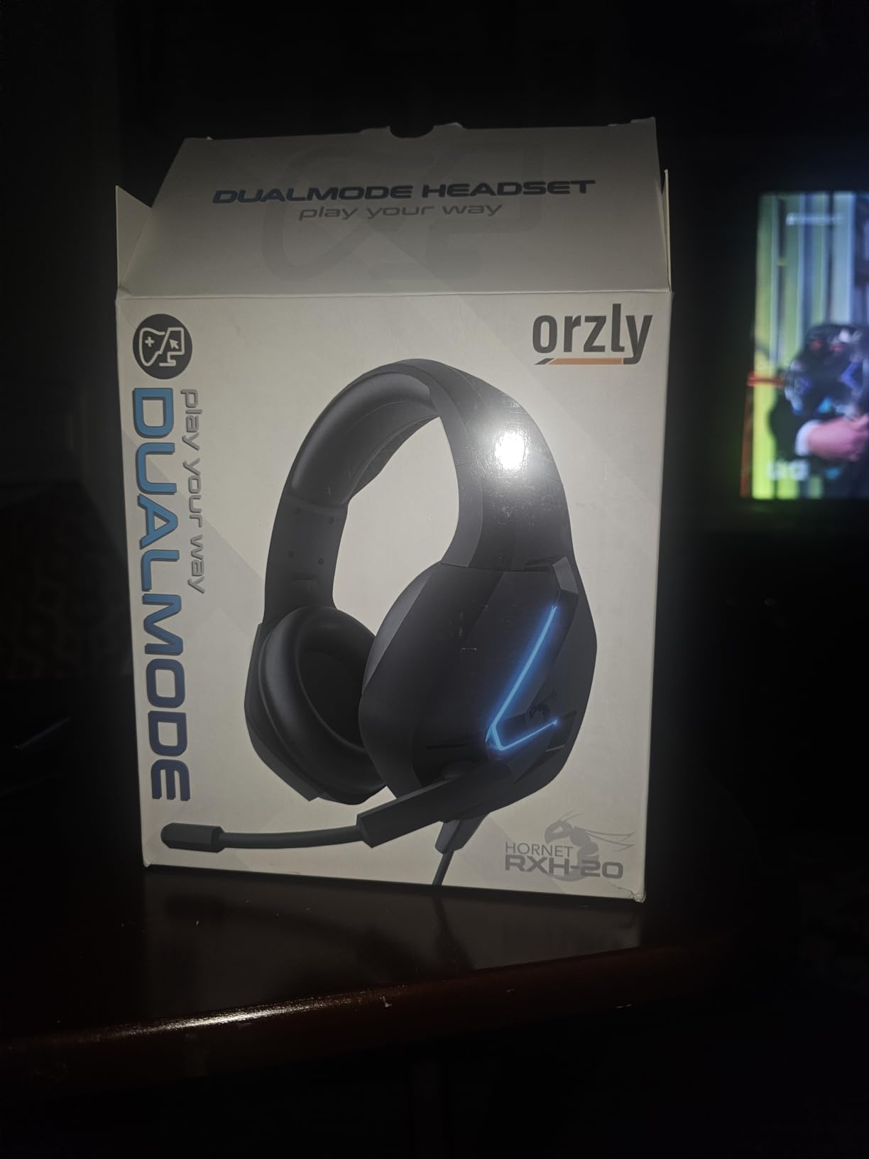 Orzly Gaming Headset for PC and Gaming Consoles PS5, PS4, Xbox Series X | S, Xbox ONE, Nintendo Switch & Google Stadia Stereo Sound with Noise Cancelling mic - Hornet RXH-20 Abyss Edition customer photo 1