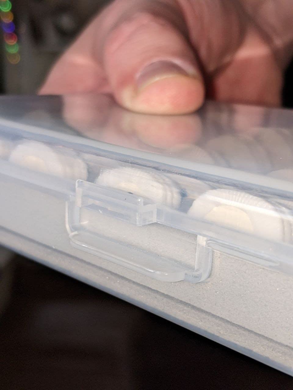 FULLCASE Bobbin Holder and Bobbin Case, 2-Pack Clear Storage, Holds 60 customer photo 2