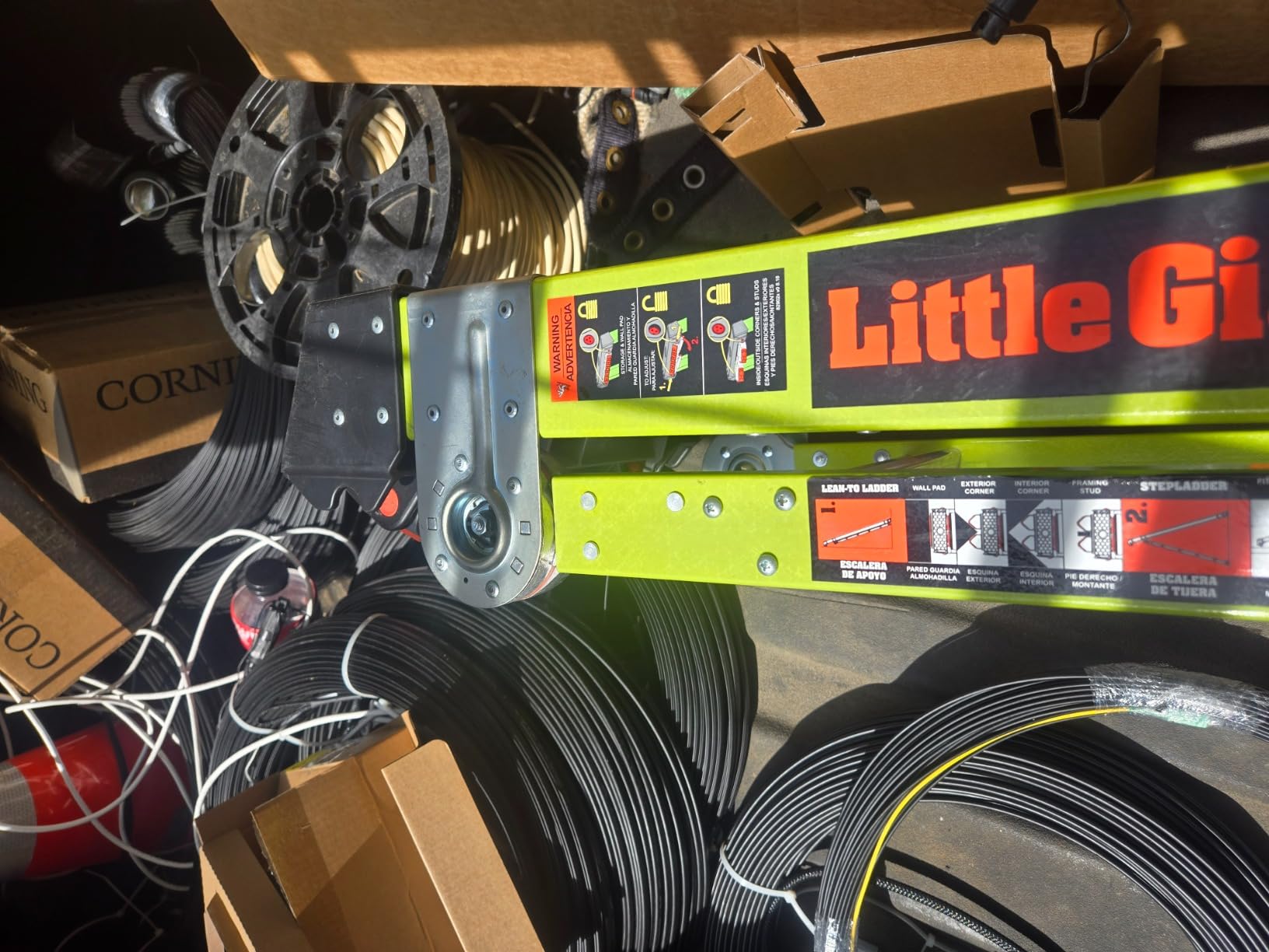 Little Giant King Kombo 6 ft Fiberglass Multi-Position Ladder customer photo 2
