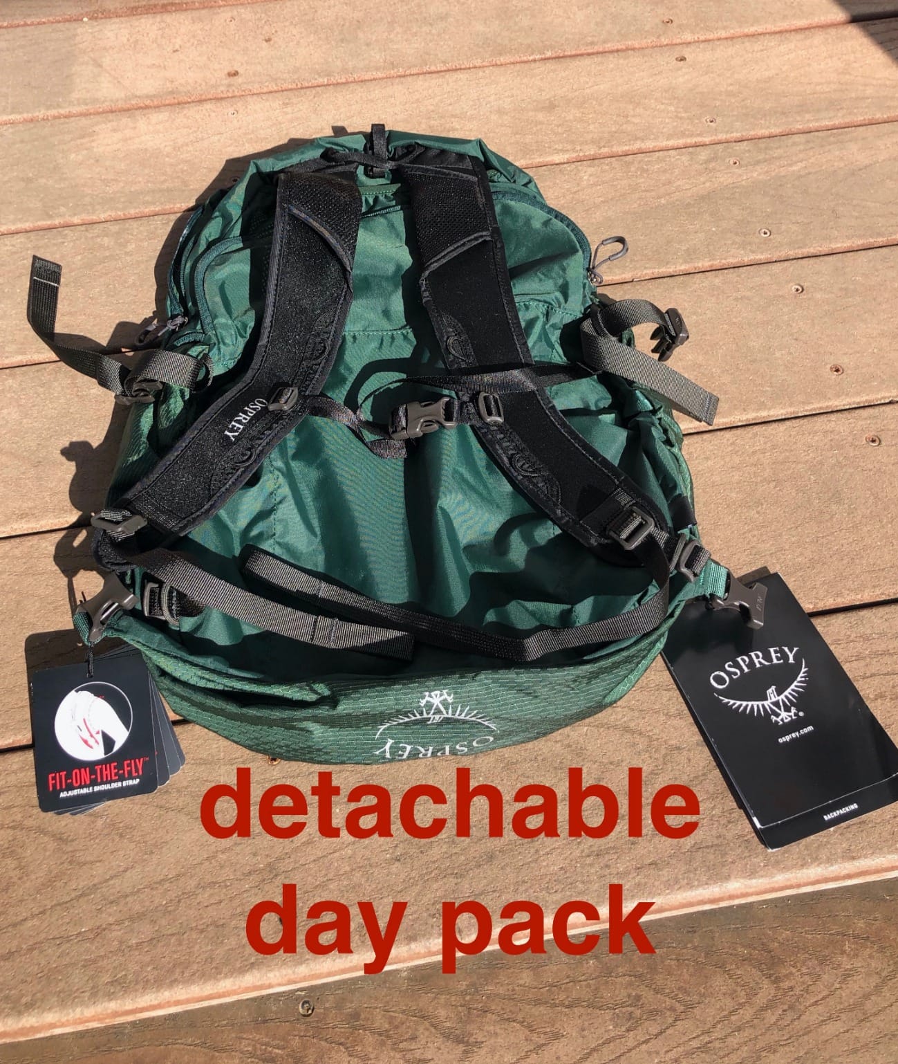 Osprey Aether Plus 85L Men's Backpacking Backpack, Black L-XL customer photo 1