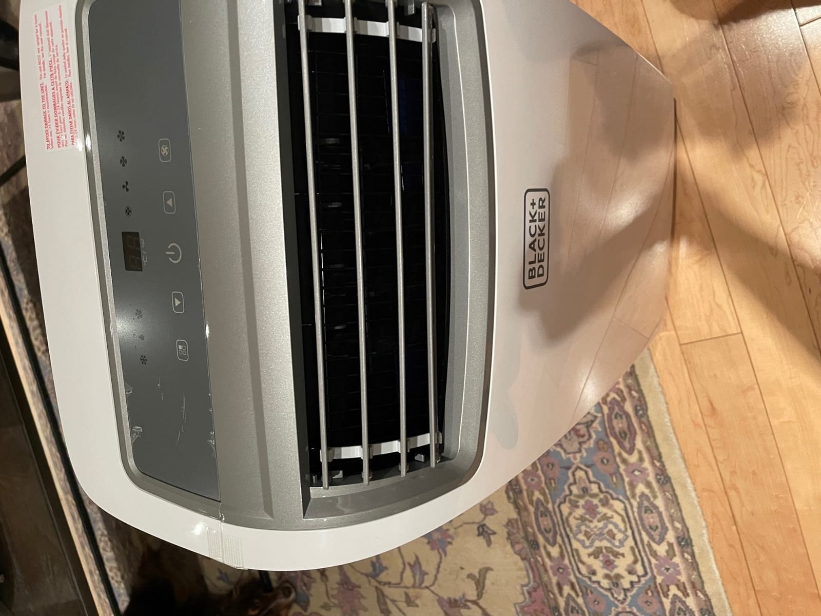 BLACK+DECKER Portable Air Conditioner, 12,000 BTU, BPT08WTB, White | 8,150 BTU SACC for Rooms Up To 550 Sq. Ft., 3-in-1 Portable AC, Fan and Dehum with Follow Me Remote Control & Window Kit customer photo 1