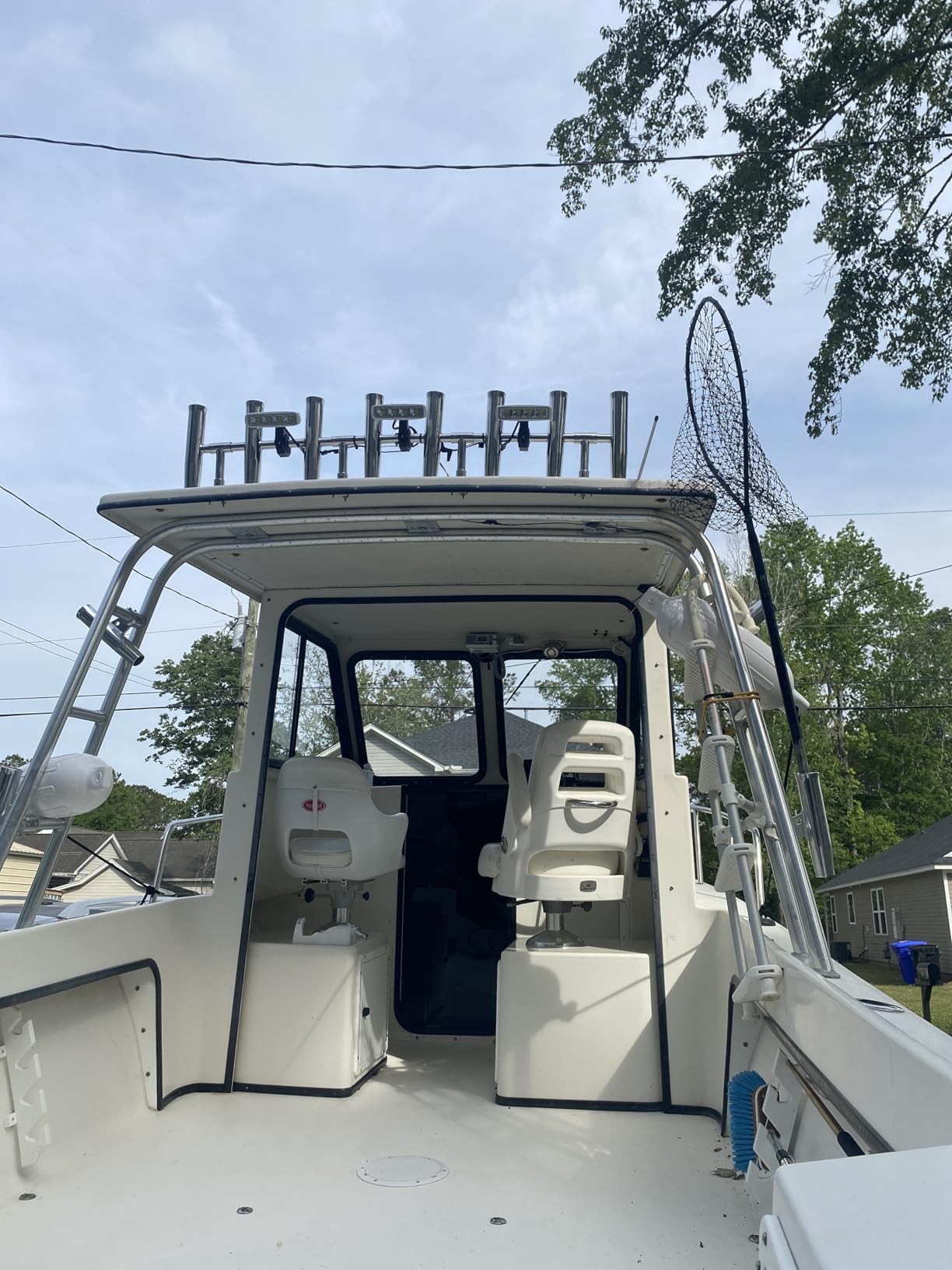 YaeMarine 8 Tube Stainless Rocket Launcher Rod Holders Rotated 360 Deg. customer photo 1