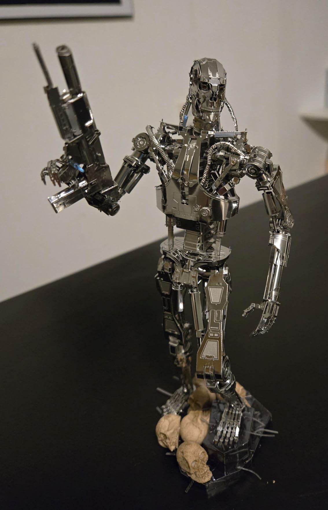 Metal Earth Fascinations Premium Series The Terminator T-800 Endoskeleton 3D Metal Model Kit customer photo 1
