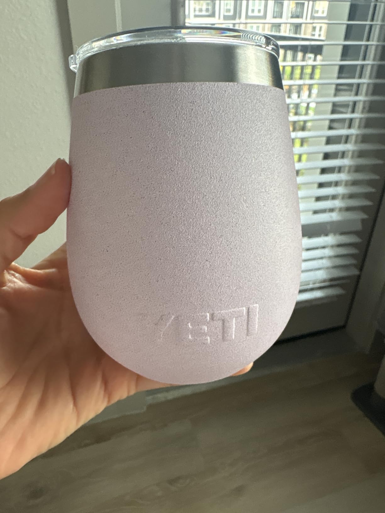 YETI Rambler 10 oz Wine Tumbler, Vacuum Insulated, Stainless Steel with MagSlider Lid customer photo 1