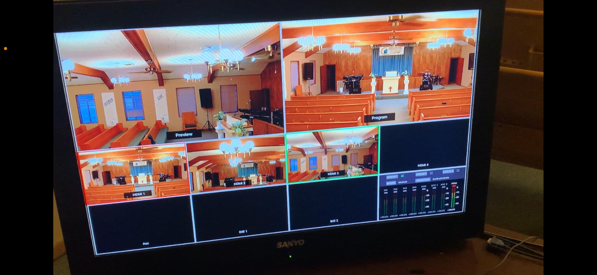 4K PTZ Camera with NDI, Auto Tracking Camera, 20X Optical Zoom, NDI HX3 HDMI SDI Output, HDMI PTZ Camera 4K for Church Worship Live Events(AV4KN-20) customer photo 2