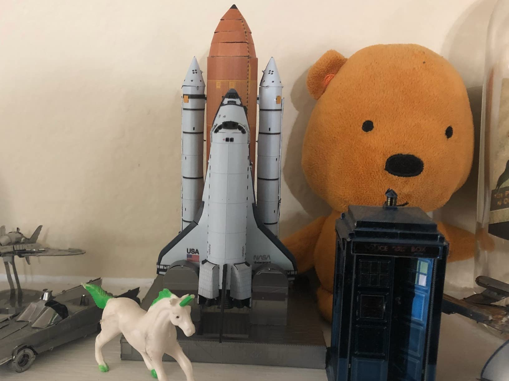 Metal Earth Fascinations Premium Series Space Shuttle Launch Kit 3D Metal Model Kit customer photo 1