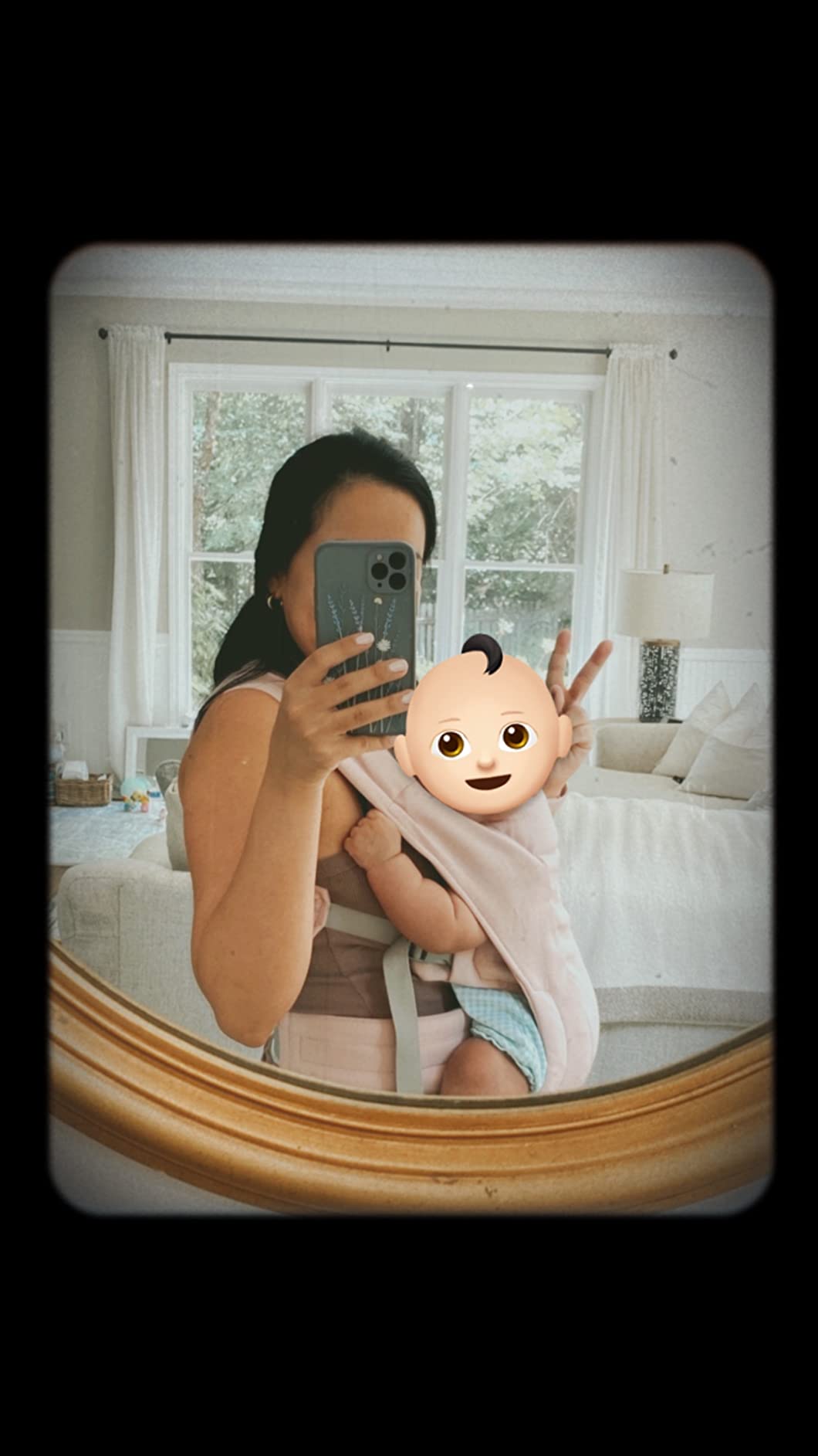 Ergobaby Embrace Newborn Baby Carrier for Infants 0-12 Months (7-25 lbs) - Ergonomic 2-Position Infant Carrier customer photo 1