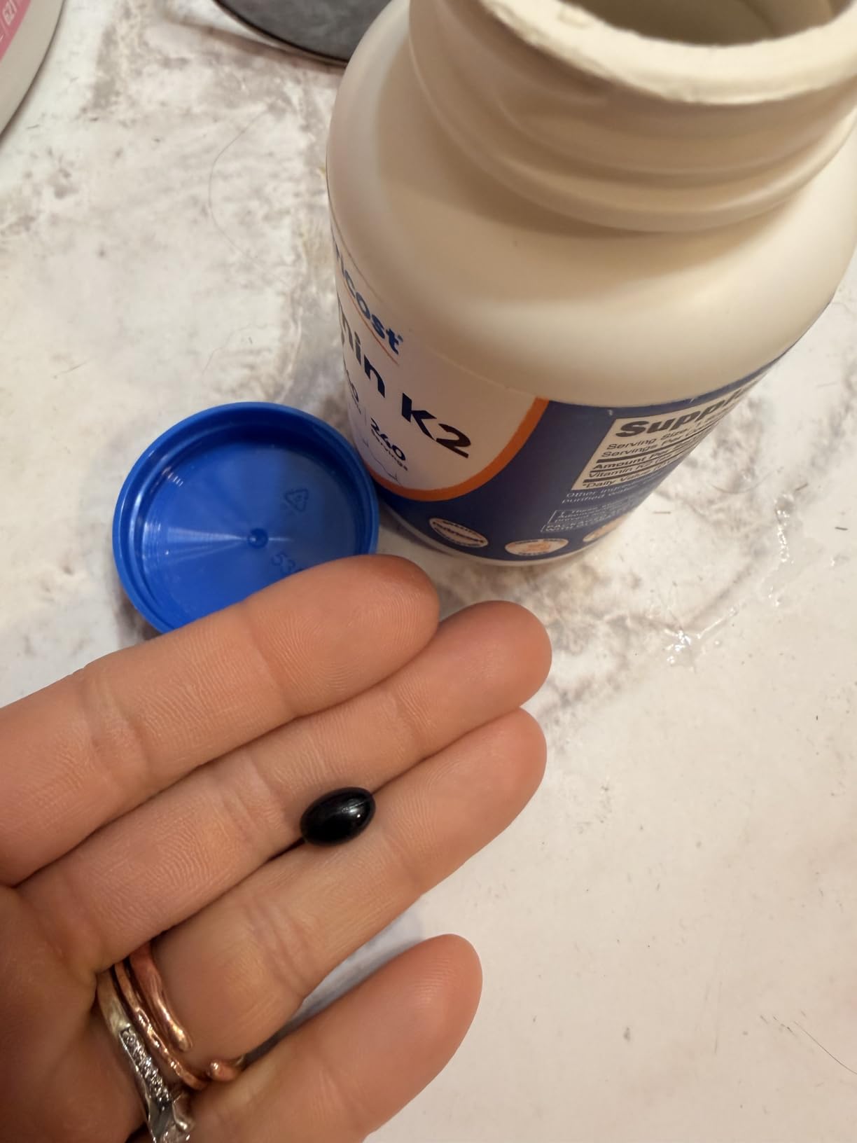 Nutricost Vitamin K2 MK-7 100 mcg, 240 Softgels, Gluten Free, GMO-Free customer photo 1