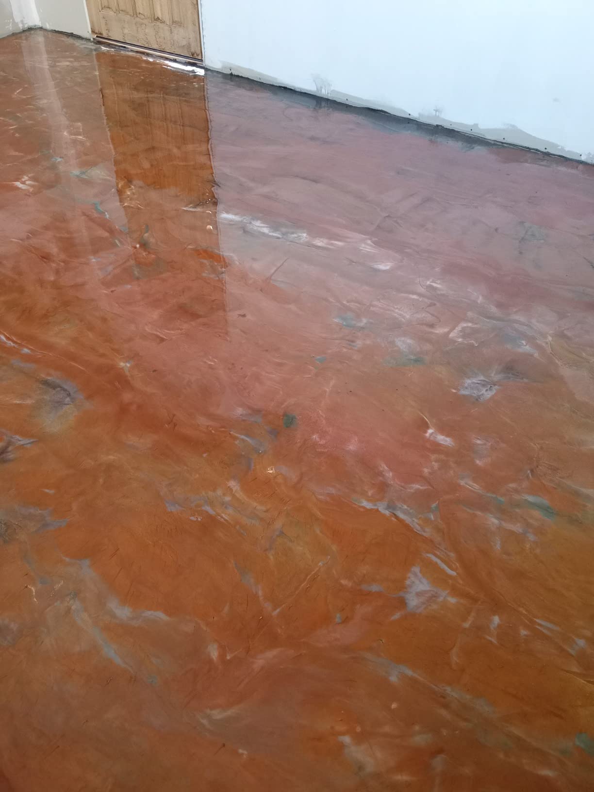Everflow MPC Epoxy Resin Floor Coating Kit, Grey, 3 Gallon | Garage floor epoxy kit. 100% solids, self-leveling epoxy floor coating. Durable finish for garages and basements. customer photo 2