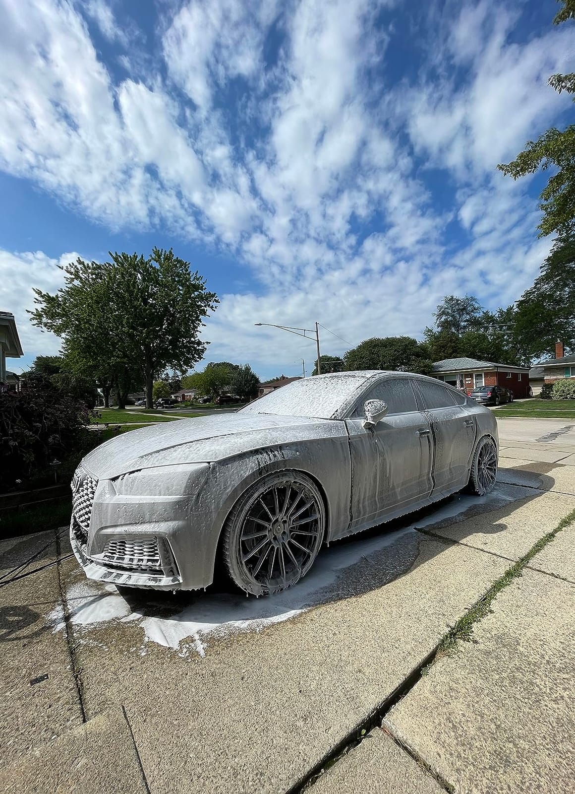 Chemical Guys Big Mouth Max Foam Cannon for Pressure Washers, 34 oz Bottle, Thick Clinging Shaving-Cream Foam, Wide-Mouth Fill, Adjustable Nozzle, Stainless Fittings customer photo 2
