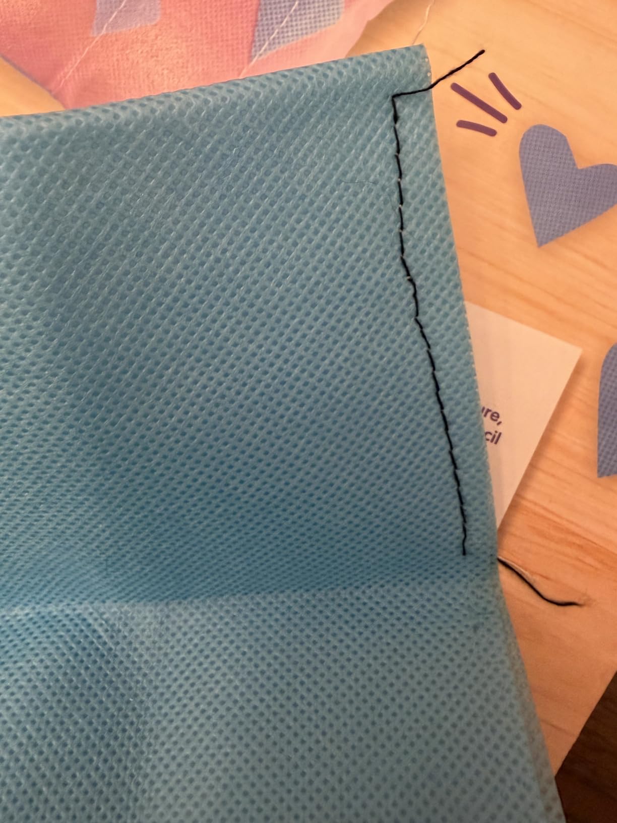 Made By Me My Very Own Sewing Machine for Beginner, Portable Battery Powered First Sewing Machine for Kids Ages 8+, Includes Fabric, Thread, Measuring Tape, & Stuffing, customer photo 1