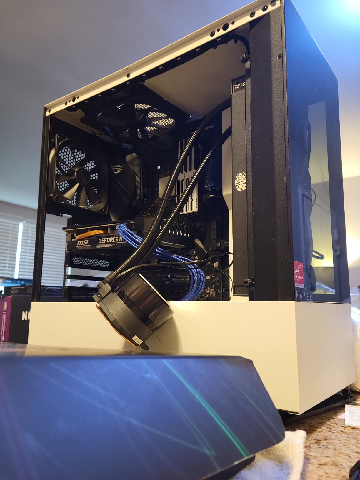 Cooler Master Elite Liquid 240 AIO Liquid CPU Cooler, ARGB customer photo 1
