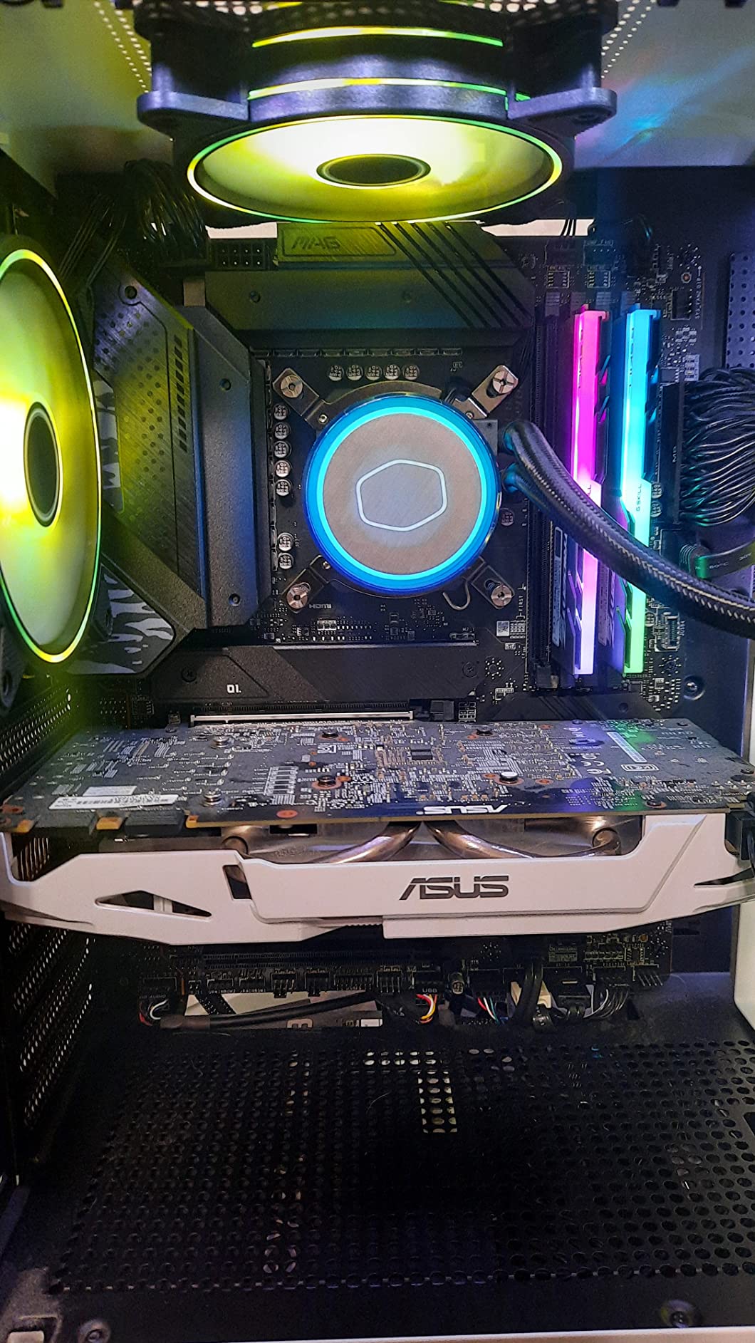 Cooler Master Elite Liquid 240 AIO Liquid CPU Cooler, ARGB customer photo 2