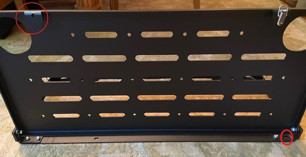 Rough Country Folding Rear Tailgate Table for Jeep Wrangler JL/Unlimited (2018-2024) customer photo 1