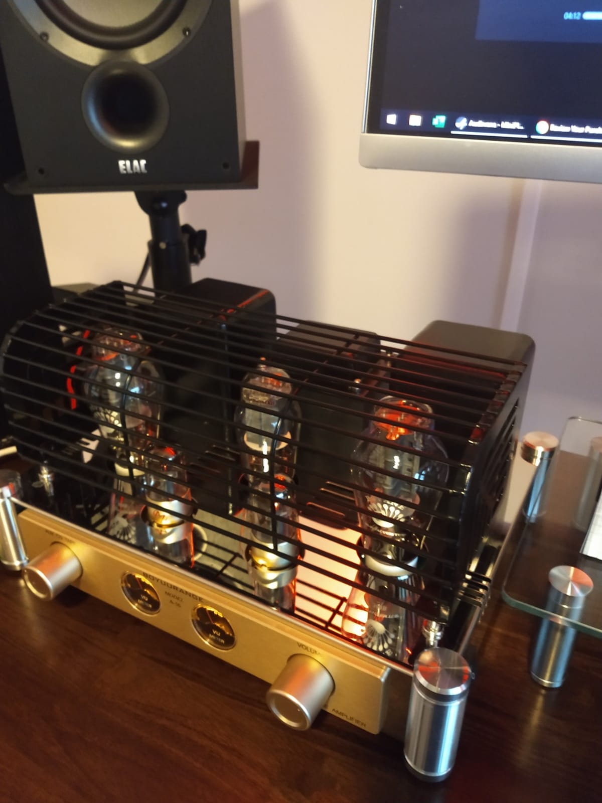 REISONG A50 MKIII 300B HiFi Intergrated Tube Amplifier Single-end Class A Valve Amp with Tube Cage customer photo 1