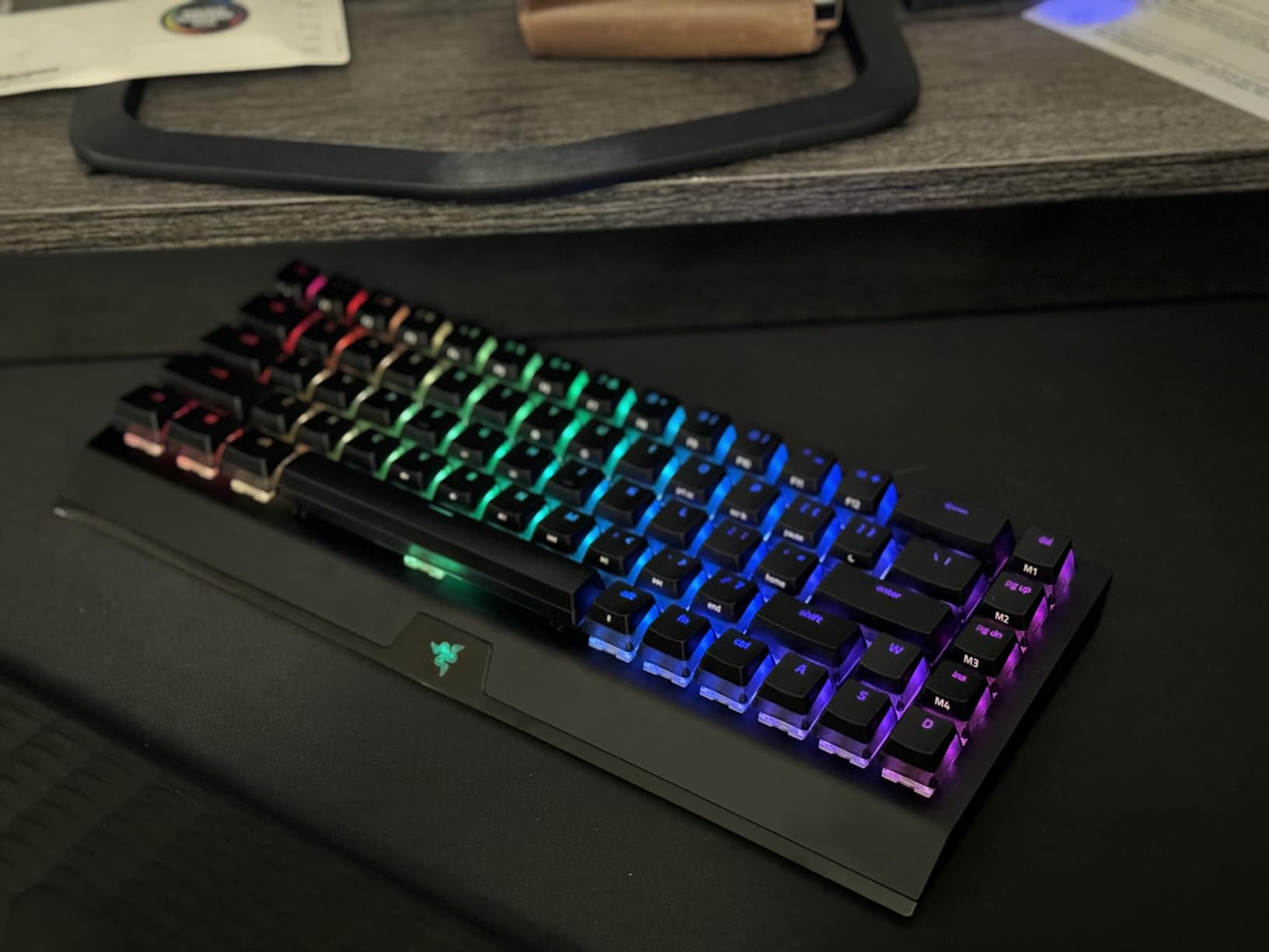 Razer BlackWidow V3 Mini Wireless Mechanical Gaming Keyboard, Green Switch | Tactile & Clicky, Phantom Pudding Keycaps, Snap Tap, 200 Hr Battery customer photo 1