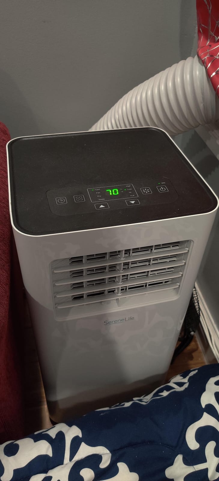 Small Air Conditioner Portable 8,000 BTU with Built-in Dehumidifier - Portable AC unit for rooms up to 350 sq ft - WiFi app + Remote Control, Window Mount Exhaust Kit customer photo 1