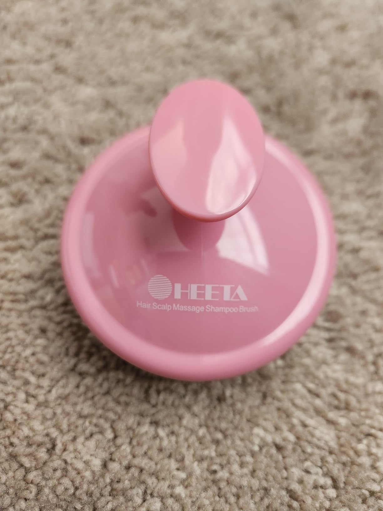HEETA Scalp Massager Hair Growth, Soft Silicone Scalp Scrubber Shampoo Brush for Exfoliation, Dandruff Removal Head Massage Stress Relax, Wet & Dry Use for Thick Thin Curly Hair Care, Sky Gray customer photo 2